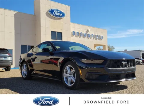 Black 2026 Ford Mustang EcoBoost for sale in Brownfield, TX