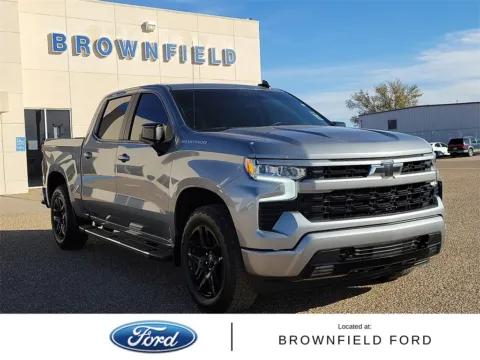 Gray 2024 Chevrolet Silverado 1500 RST for sale in Brownfield, TX