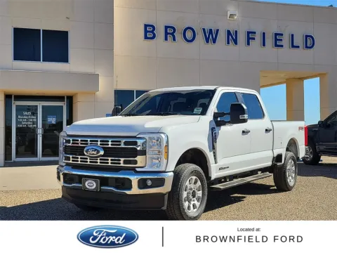 White 2024 Ford F-250SD XLT for sale in Brownfield, TX