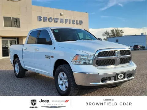 White 2017 Ram 1500 SLT for sale in Brownfield, TX