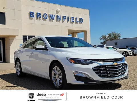 White 2024 Chevrolet Malibu LT for sale in Brownfield, TX