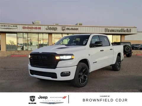 White 2026 Ram 1500 Laramie for sale in Brownfield, TX