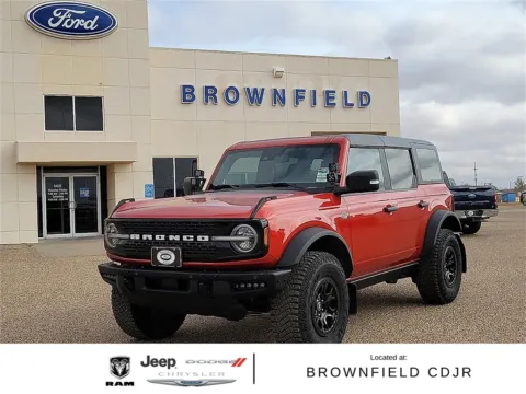 Red 2024 Ford Bronco Wildtrak for sale in Brownfield, TX