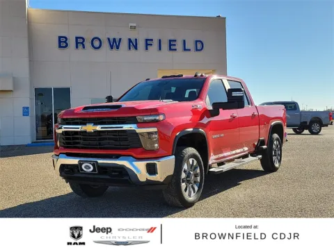 Red 2024 Chevrolet Silverado 2500HD LT for sale in Brownfield, TX