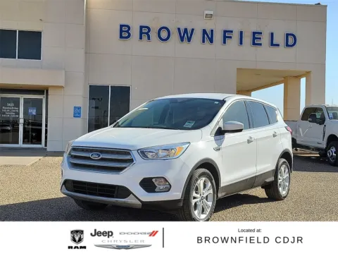 White 2019 Ford Escape SE for sale in Brownfield, TX
