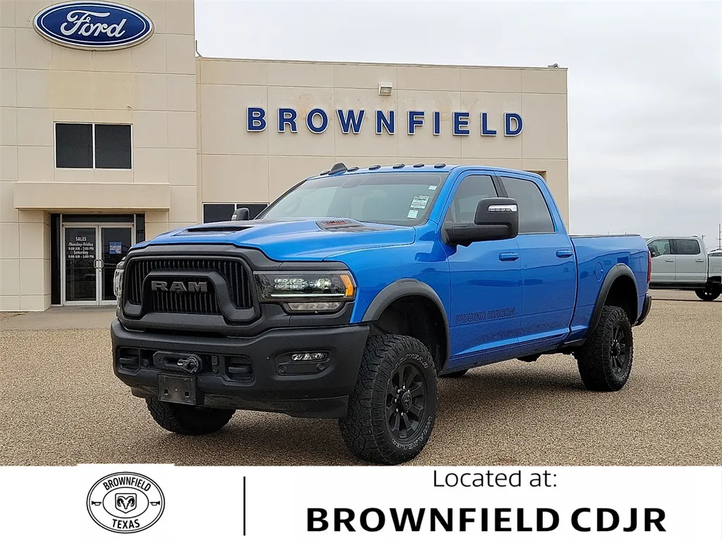 Blue 2023 Ram 2500 Power Wagon for sale in Brownfield, TX