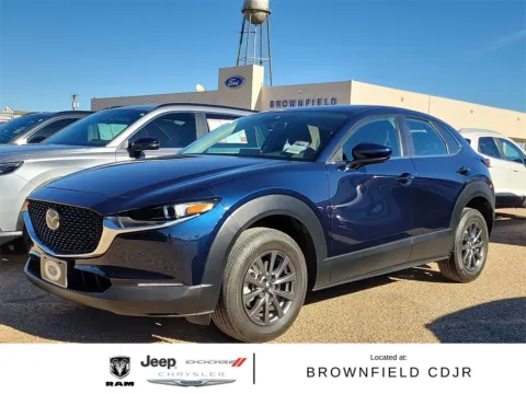 Blue 2023 Mazda CX-30 2.5 S for sale in Brownfield, TX