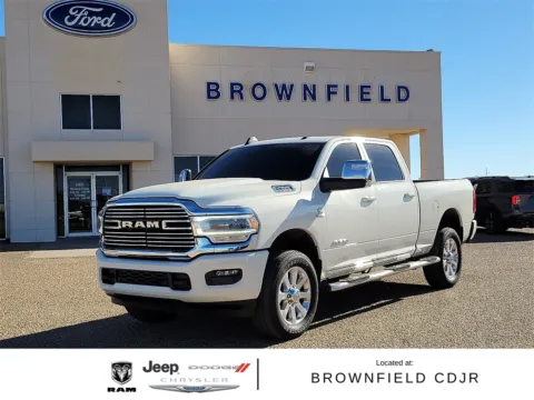 White 2023 Ram 2500 Laramie for sale in Brownfield, TX