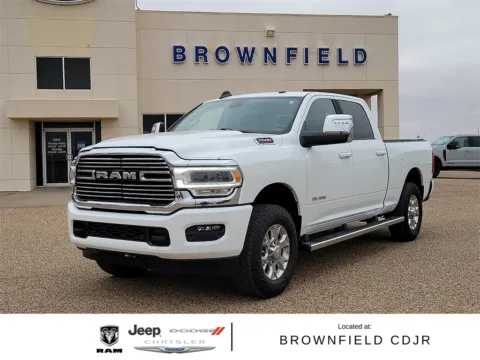 White 2023 Ram 2500 Laramie for sale in Brownfield, TX