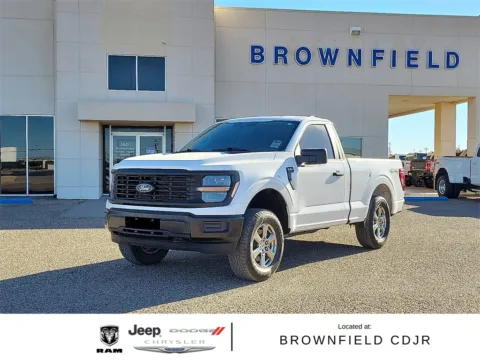 White 2024 Ford F-150 XL for sale in Brownfield, TX