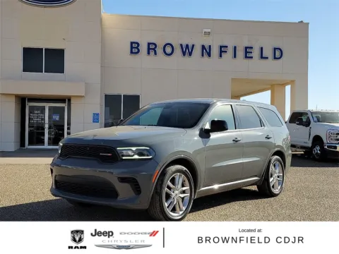 Gray 2023 Dodge Durango GT for sale in Brownfield, TX