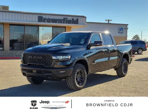 Black 2026 Ram 1500 Rebel for sale in Brownfield, TX