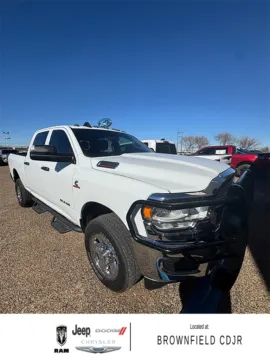 White 2021 Ram 2500 Tradesman for sale in Brownfield, TX