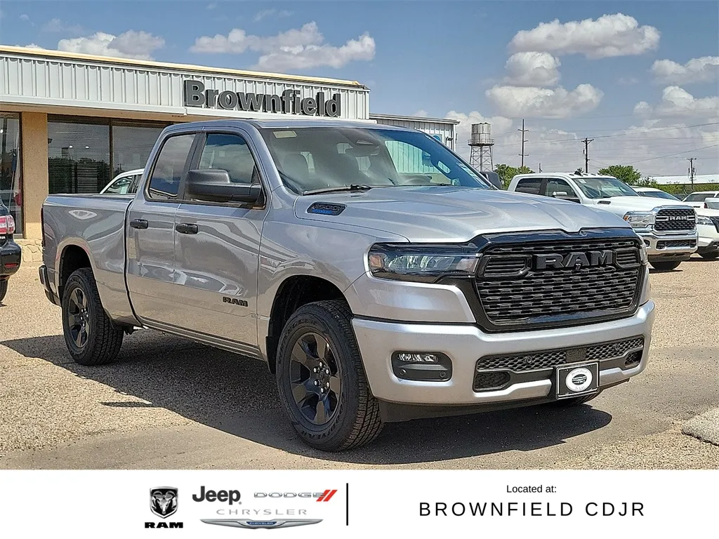 Silver 2025 Ram 1500 Tradesman for sale in Brownfield, TX