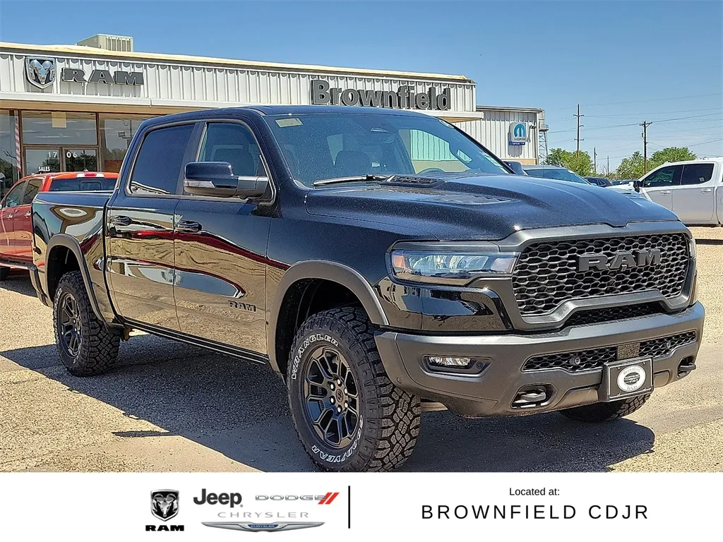 Black 2025 Ram 1500 Rebel for sale in Brownfield, TX