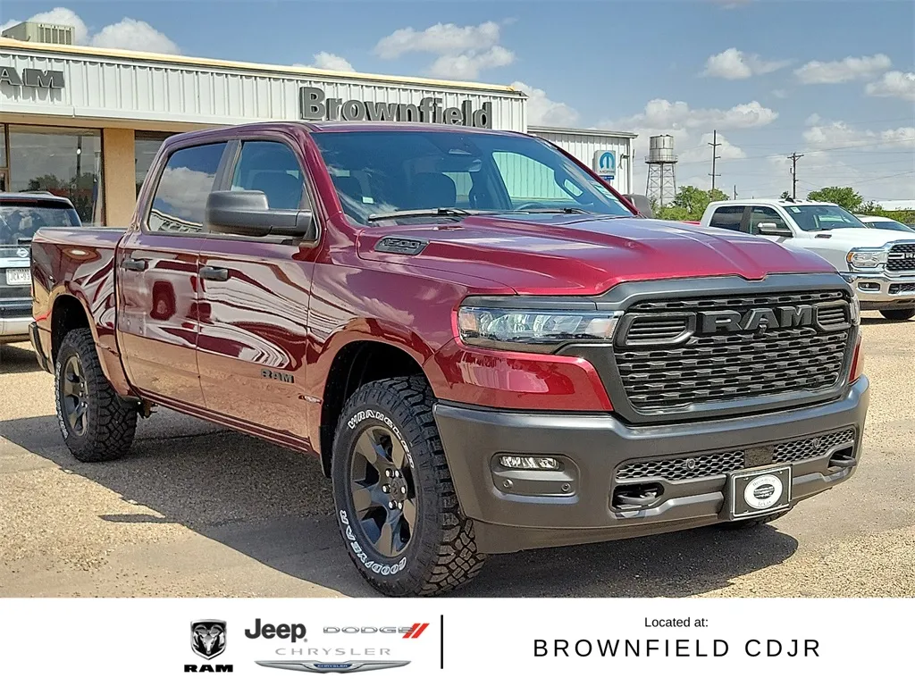 Red 2025 Ram 1500 Tradesman for sale in Brownfield, TX