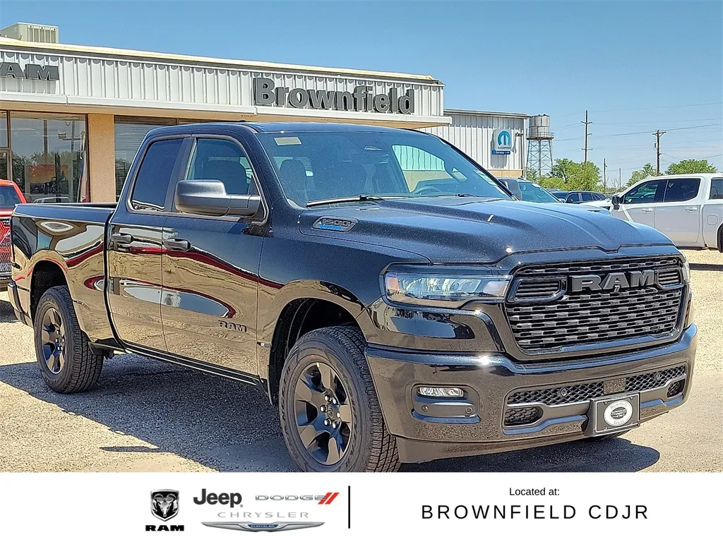 Black 2025 Ram 1500 Tradesman for sale in Brownfield, TX