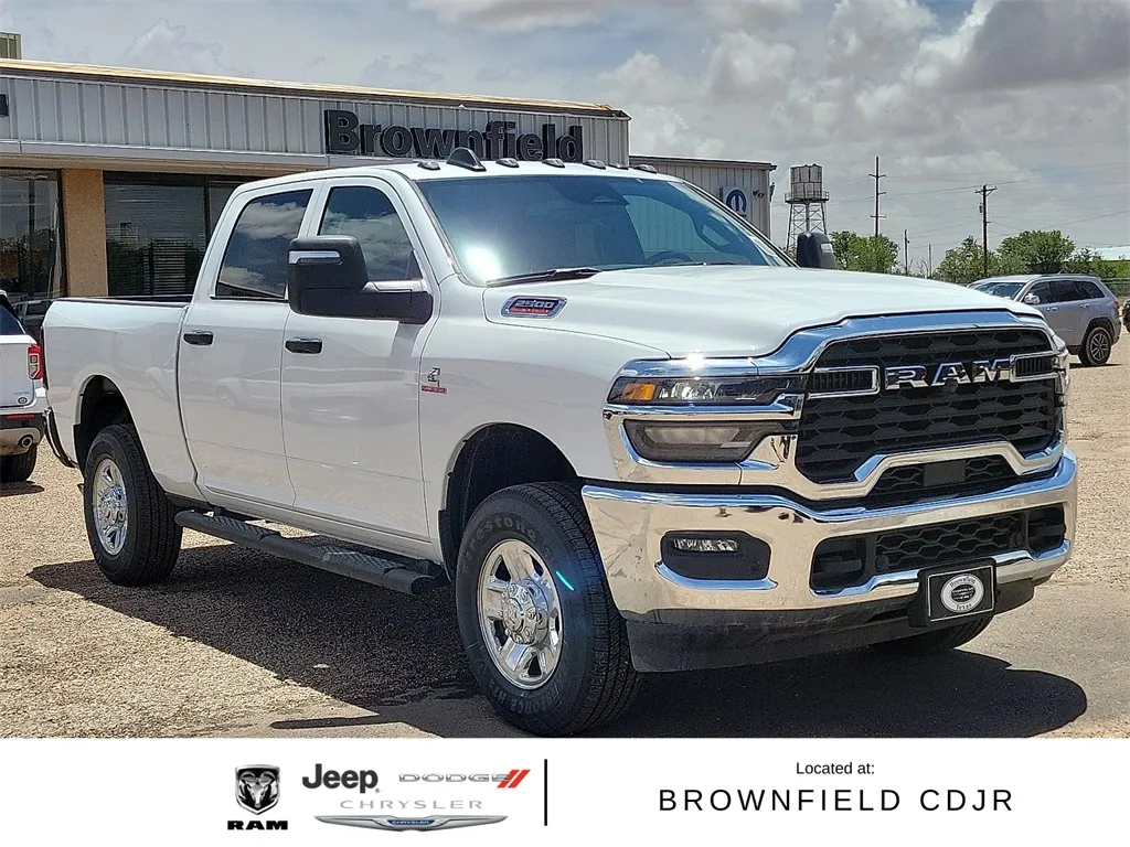 White 2025 Ram 2500 Tradesman for sale in Brownfield, TX