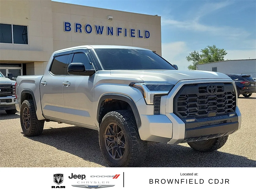 Gray 2022 Toyota Tundra SR5 for sale in Brownfield, TX