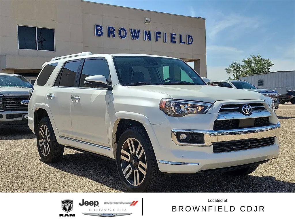 White 2023 Toyota 4Runner Limited for sale in Brownfield, TX
