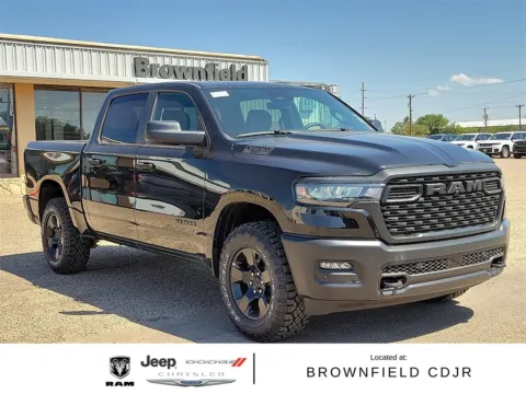 Black 2025 Ram 1500 Tradesman for sale in Brownfield, TX