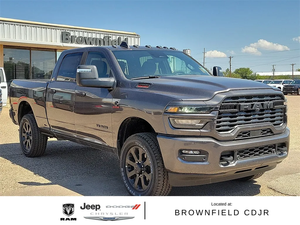Gray 2025 Ram 2500 Big Horn for sale in Brownfield, TX