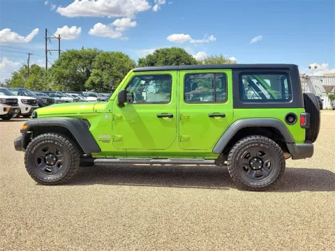 Another view of 2019 Jeep Wrangler Unlimited Sport for sale in Brownfield, TX at Brownfield CDJR