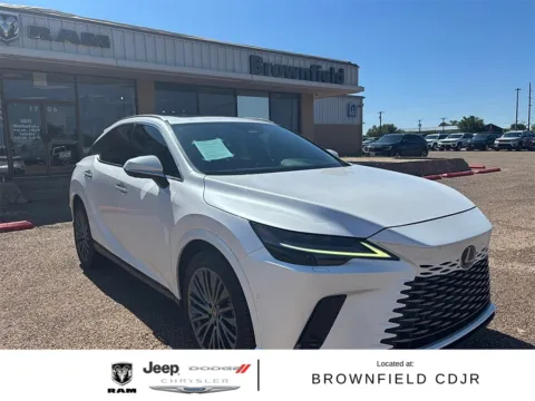 White 2023 Lexus RX 350 Premium Plus for sale in Brownfield, TX