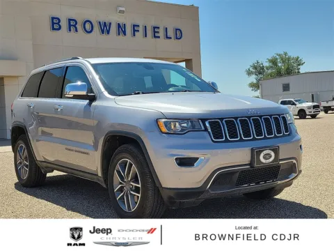 Silver 2019 Jeep Grand Cherokee Limited for sale in Brownfield, TX