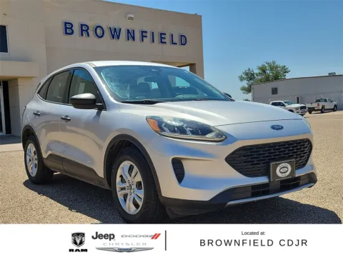 Silver 2020 Ford Escape S for sale in Brownfield, TX