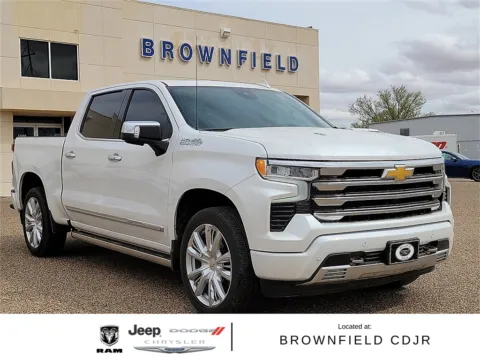 White 2024 Chevrolet Silverado 1500 High Country for sale in Brownfield, TX