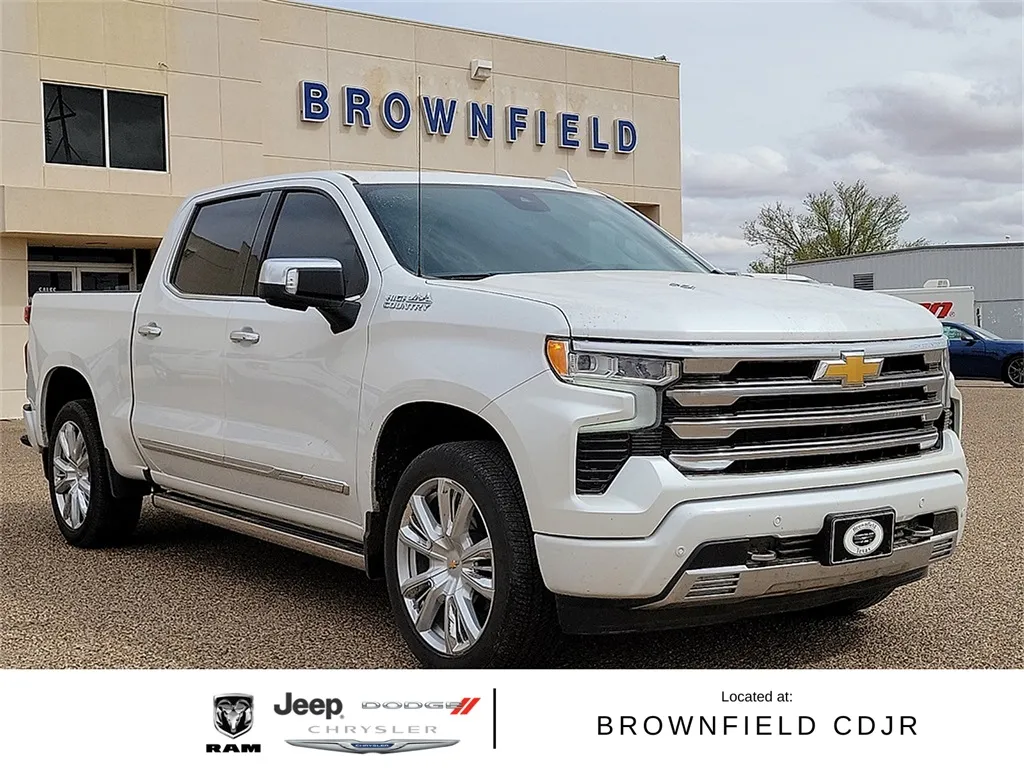 White 2024 Chevrolet Silverado 1500 High Country for sale in Brownfield, TX