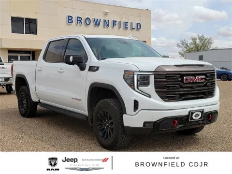 White 2023 GMC Sierra 1500 AT4X for sale in Brownfield, TX