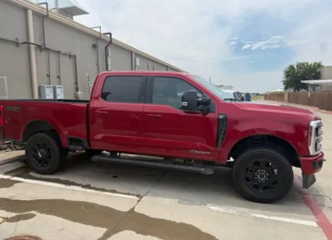 Red 2024 Ford F-250SD Lariat for sale in Brownfield, TX