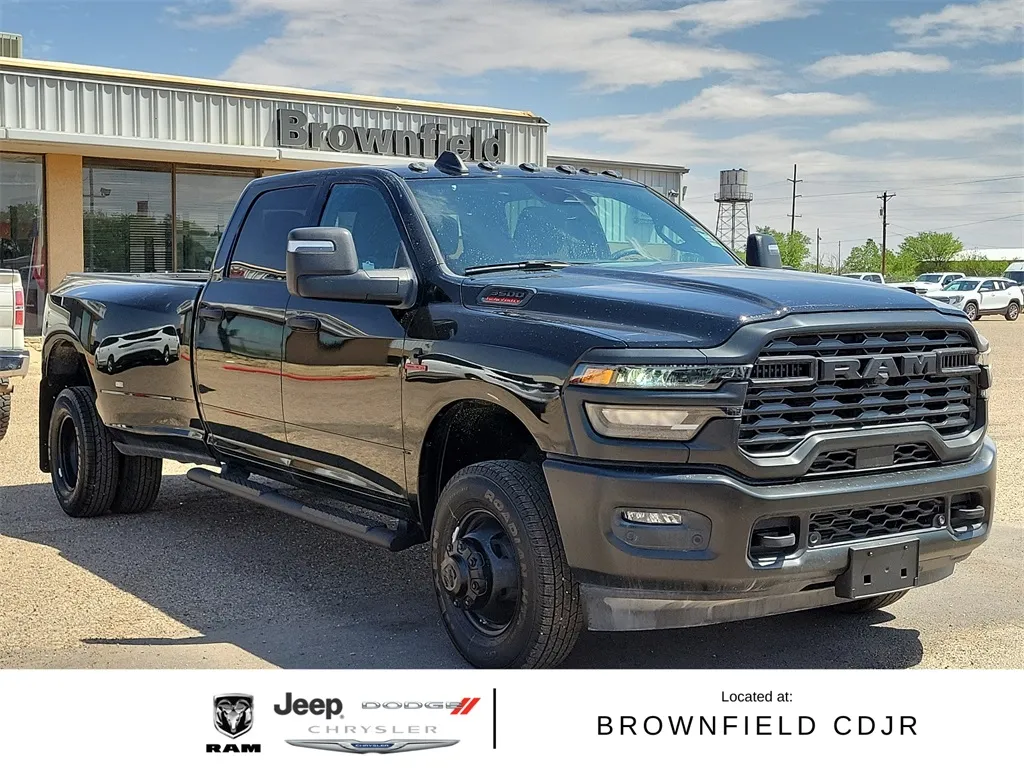 Black 2025 Ram 3500 Tradesman for sale in Brownfield, TX