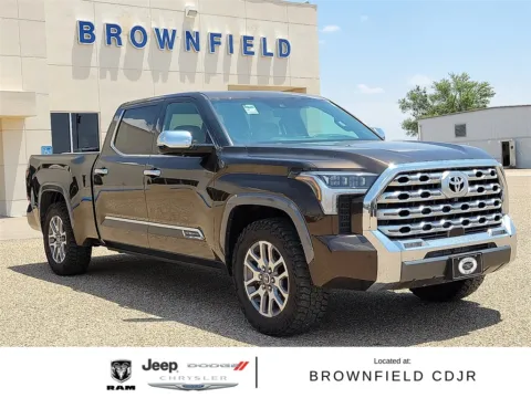 Brown 2023 Toyota Tundra 1794 for sale in Brownfield, TX