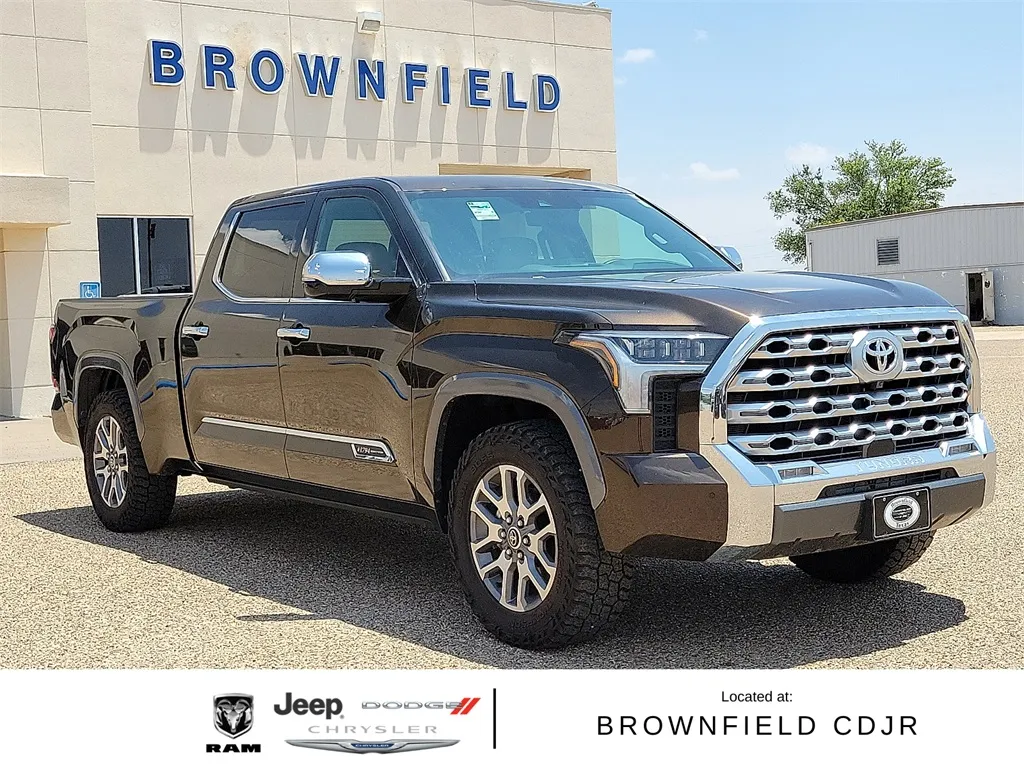 Brown 2023 Toyota Tundra 1794 for sale in Brownfield, TX