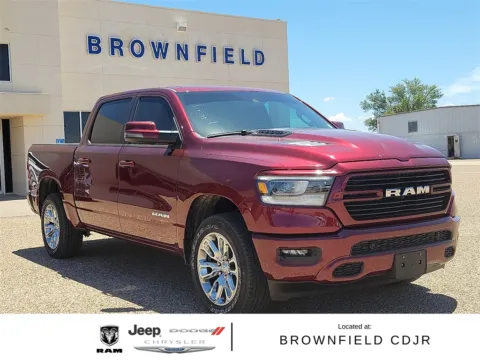 Red 2024 Ram 1500 Laramie for sale in Brownfield, TX