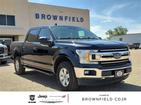 Black 2019 Ford F-150 XLT for sale in Brownfield, TX