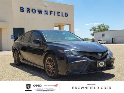 Black 2023 Toyota Camry SE Nightshade for sale in Brownfield, TX