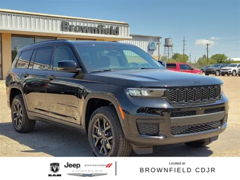 Black 2025 Jeep Grand Cherokee L Altitude X for sale in Brownfield, TX