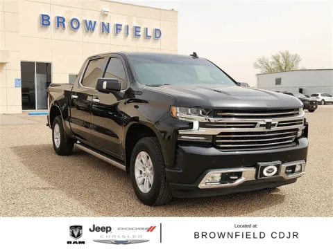 Black 2022 Chevrolet Silverado 1500 LTD High Country for sale in Brownfield, TX