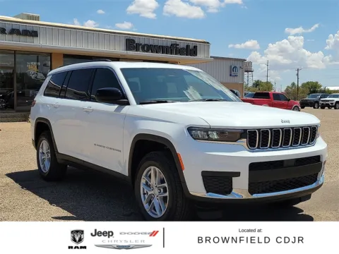 White 2025 Jeep Grand Cherokee L Laredo for sale in Brownfield, TX