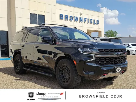 Black 2022 Chevrolet Tahoe Z71 for sale in Brownfield, TX