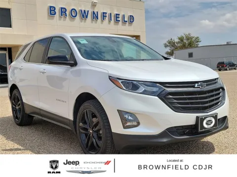 White 2021 Chevrolet Equinox LT for sale in Brownfield, TX
