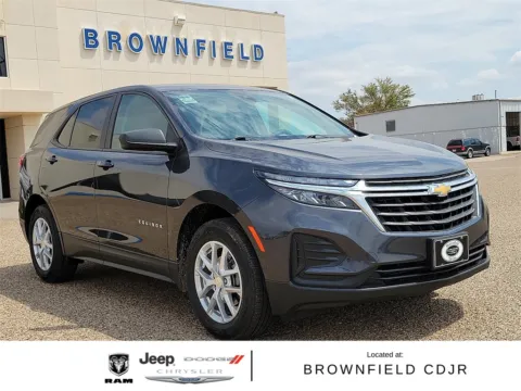 Gray 2022 Chevrolet Equinox LS for sale in Brownfield, TX