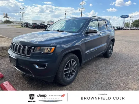 Blue 2020 Jeep Grand Cherokee Limited for sale in Brownfield, TX