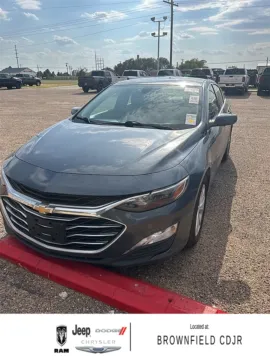 Gray 2019 Chevrolet Malibu LT for sale in Brownfield, TX