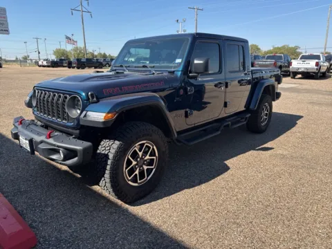 Blue 2025 Jeep Gladiator Rubicon for sale in Brownfield, TX