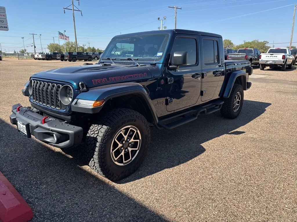 Blue 2025 Jeep Gladiator Rubicon for sale in Brownfield, TX